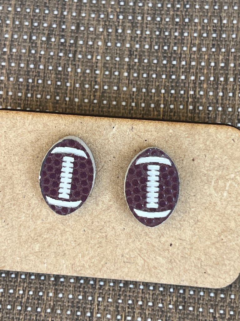 Football Acrylic Studs